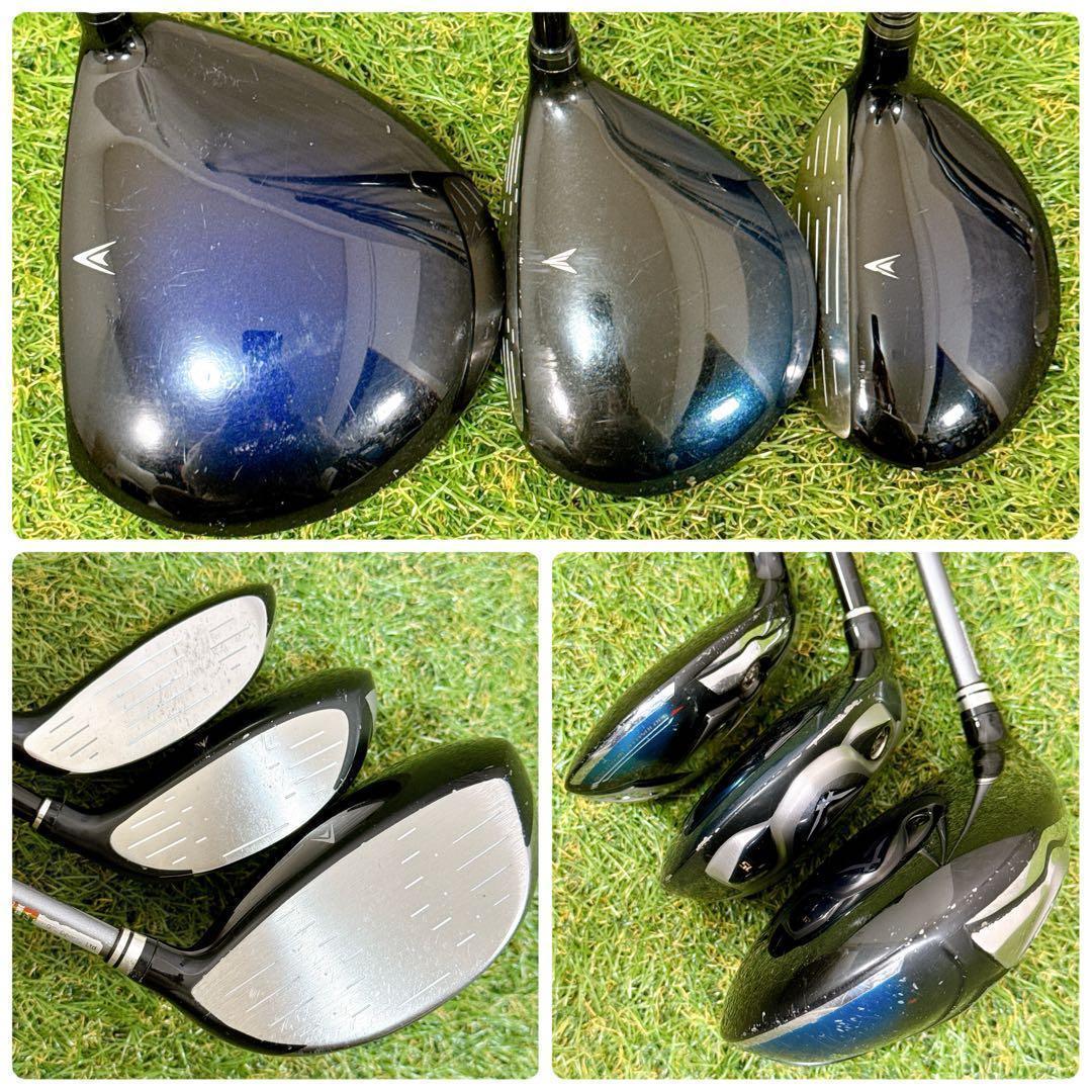 ゴルフクラブセット メンズ ゼクシオ フルセット レフティ 左利き 【K392】