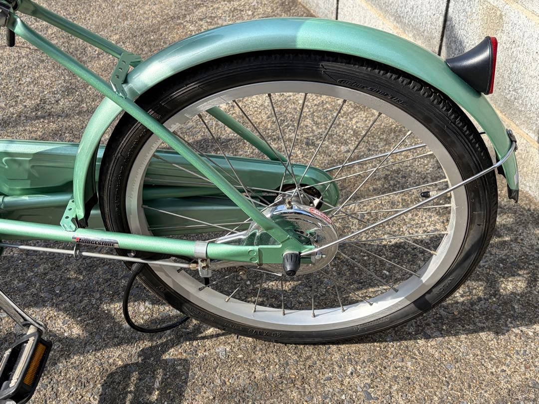 ブリヂストン シティサイクル ミントグリーン