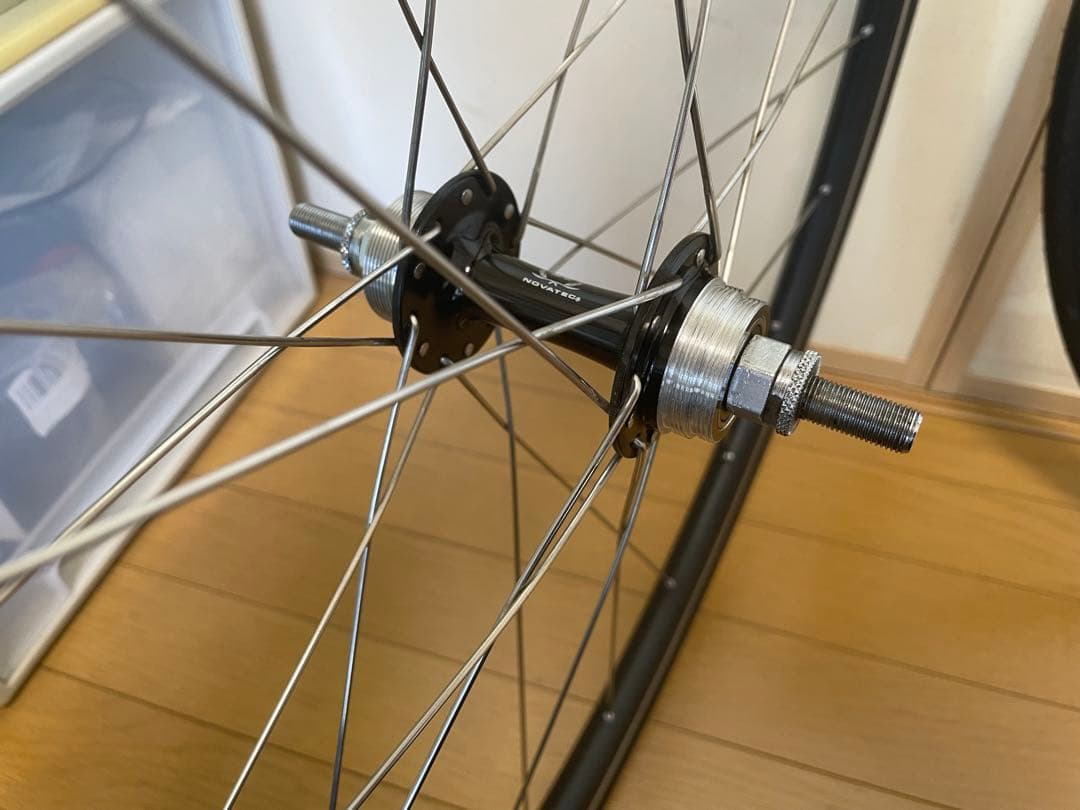 手組み軽量ホイール RR411 ノバテック トラックハブ 20H 24H