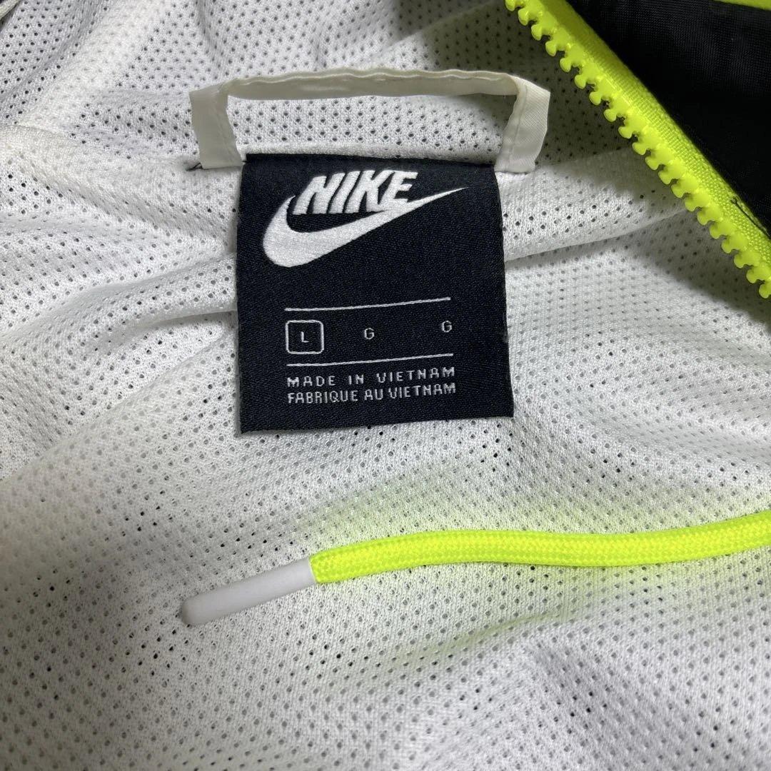 ⚫︎NIKE ウィンドランナー フーディ ジャケット 103WHITE/VOLT