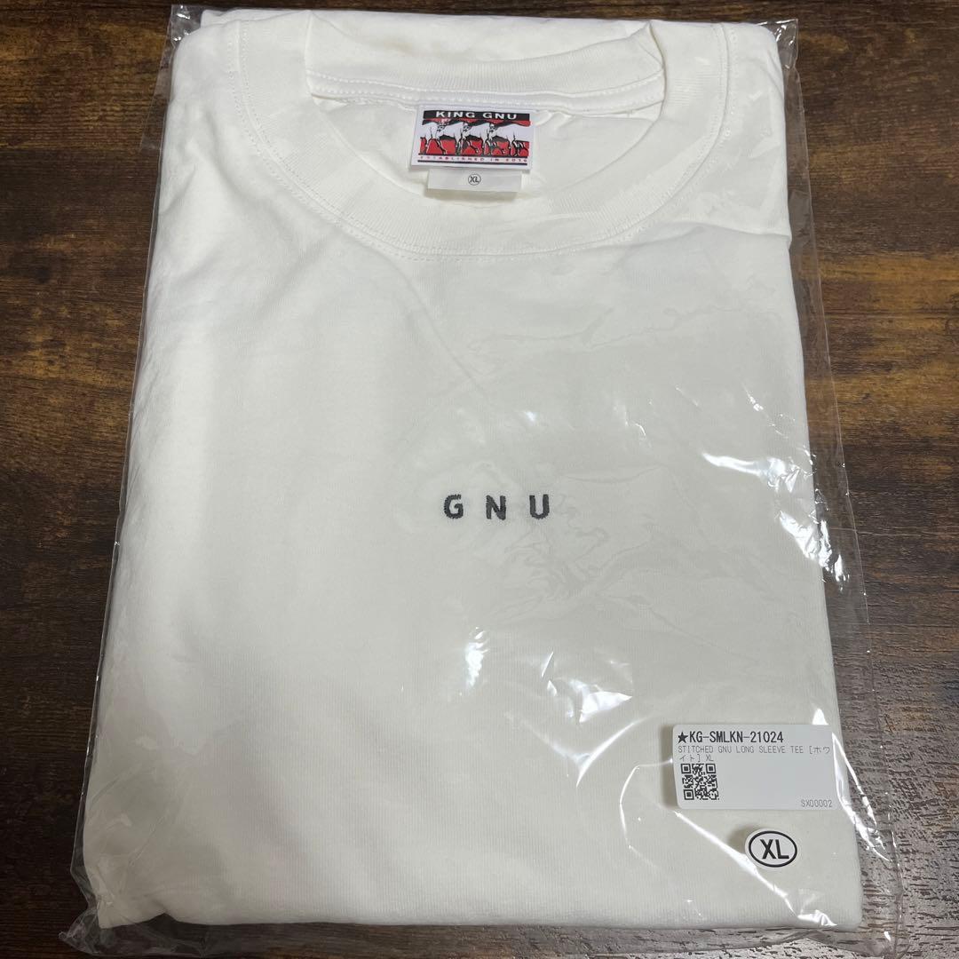 ミュージシャン King Gnu STITCHED GNU LONG SLEEVE TEE XL