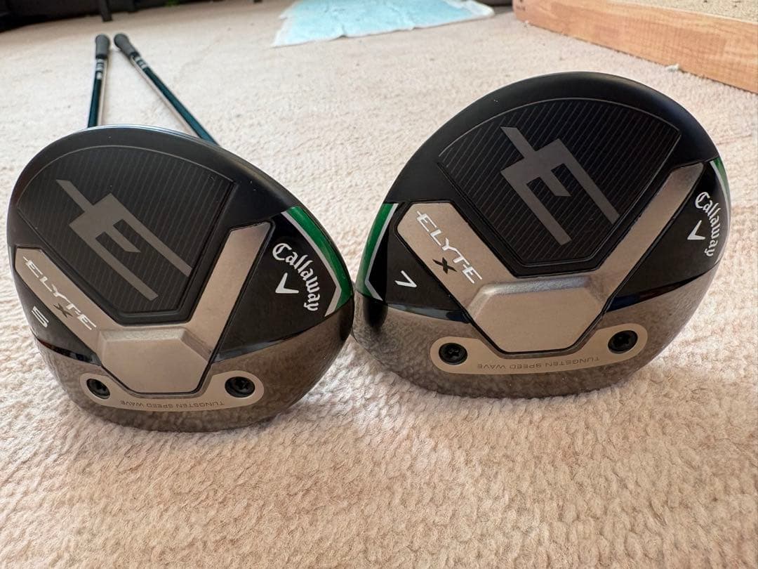 Callaway エリートXフェアウェイウッド 5W7W2本セット
