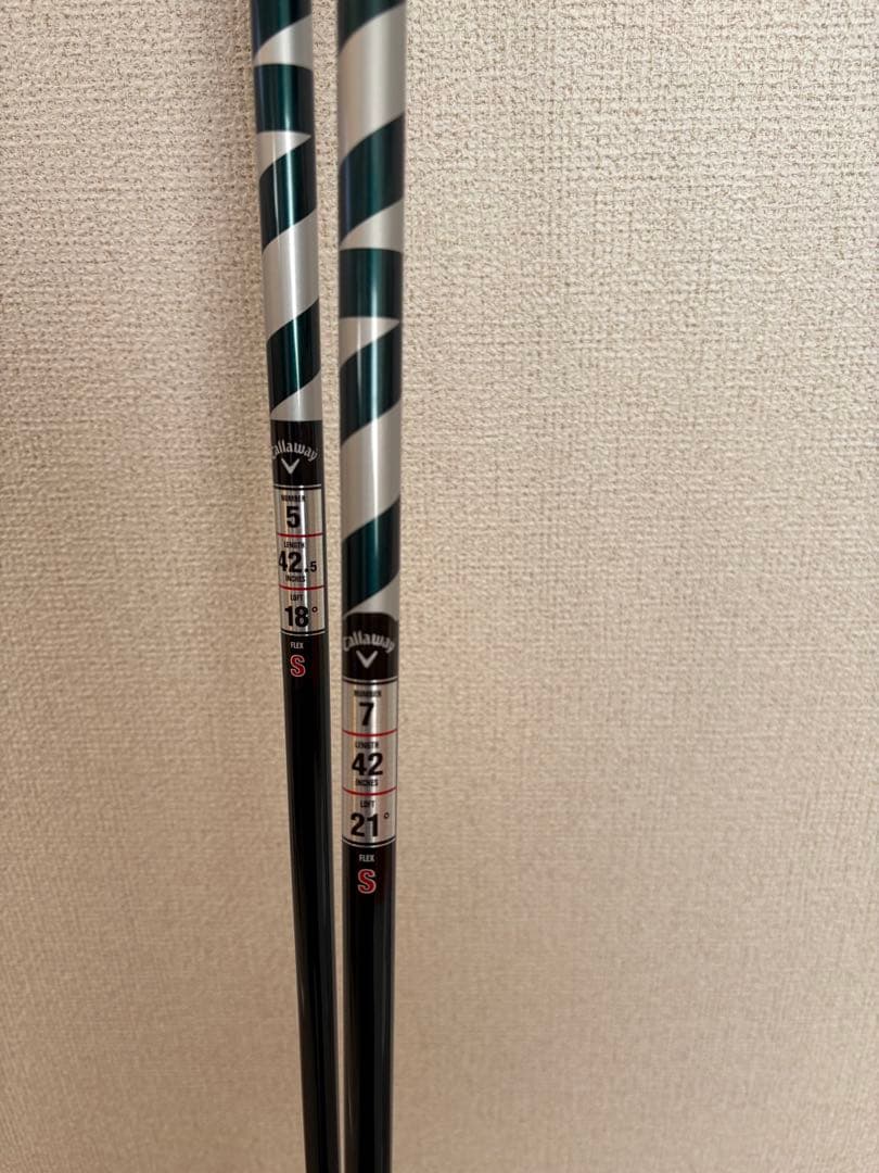 Callaway エリートXフェアウェイウッド 5W7W2本セット