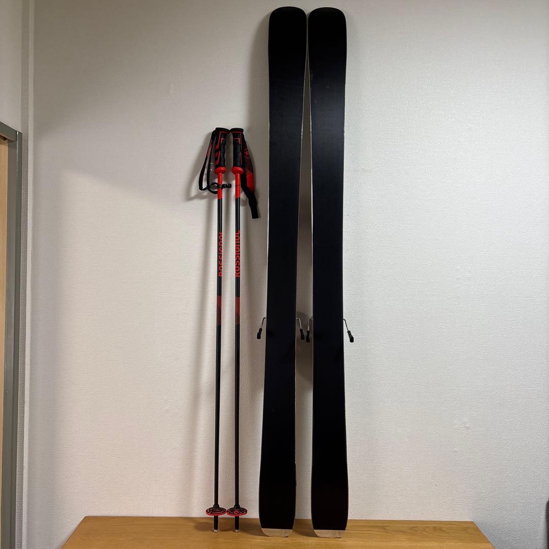 22年　ROSSIGNOL 160cm カーボンストック120cm ケース付