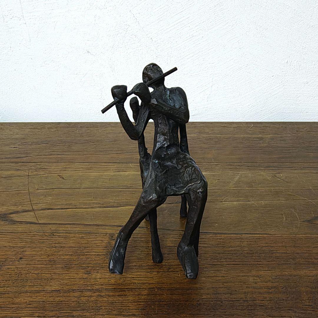 【Bronze Sculpture】音楽奏者 カルテット 四重奏 4体セット