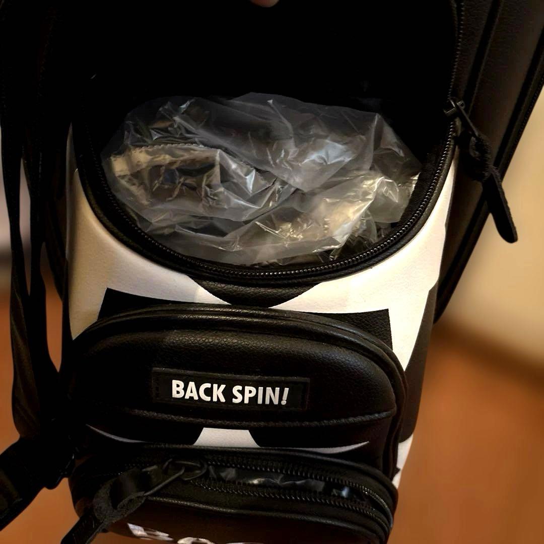 お年玉セール　BACK SPIN 星柄 ゴルフバッグ