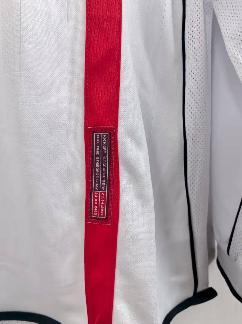 イングランド代表 7番 ベッカム 02日韓W杯 ユニフォーム サッカー ジャージ
