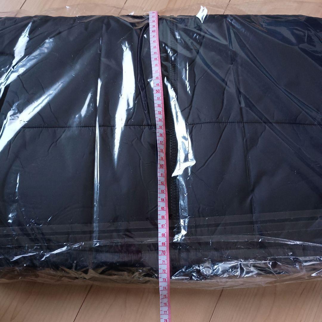 ⚠️週末限定【新品未開封品】エゴザル　Mサイズ　ベスト　パフベスト　黒　アウター
