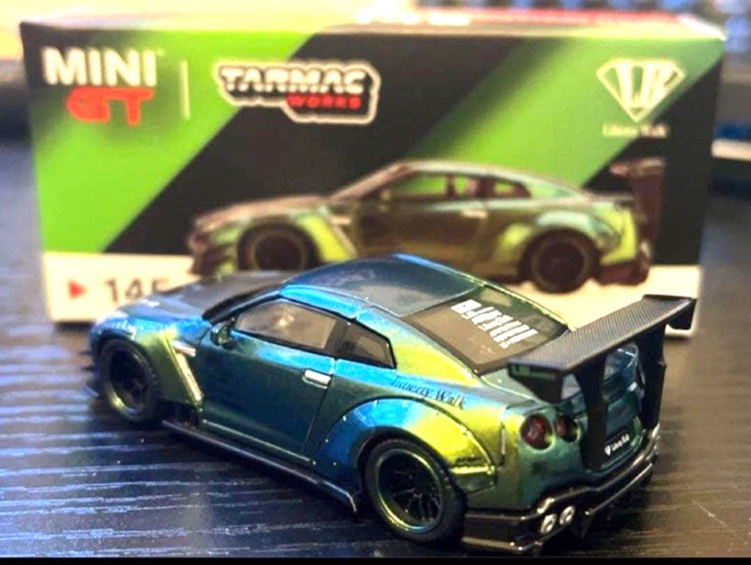 ラスト1台★MINI GT Nissan GT-R35ターマック★匿名メルカリ便