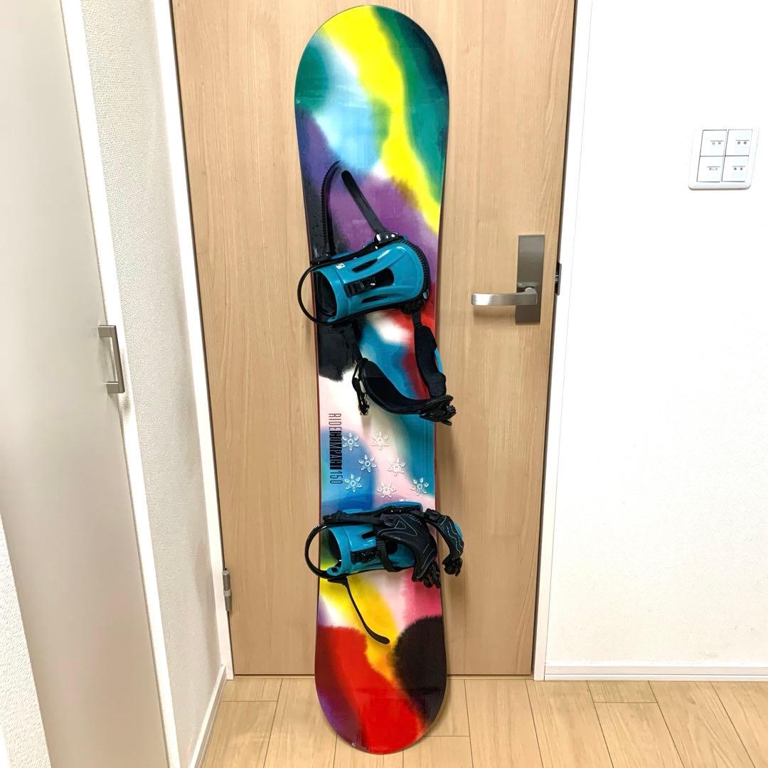 Ride Compact 150 & K2ブーツ　スノーボードセット　ワックス付