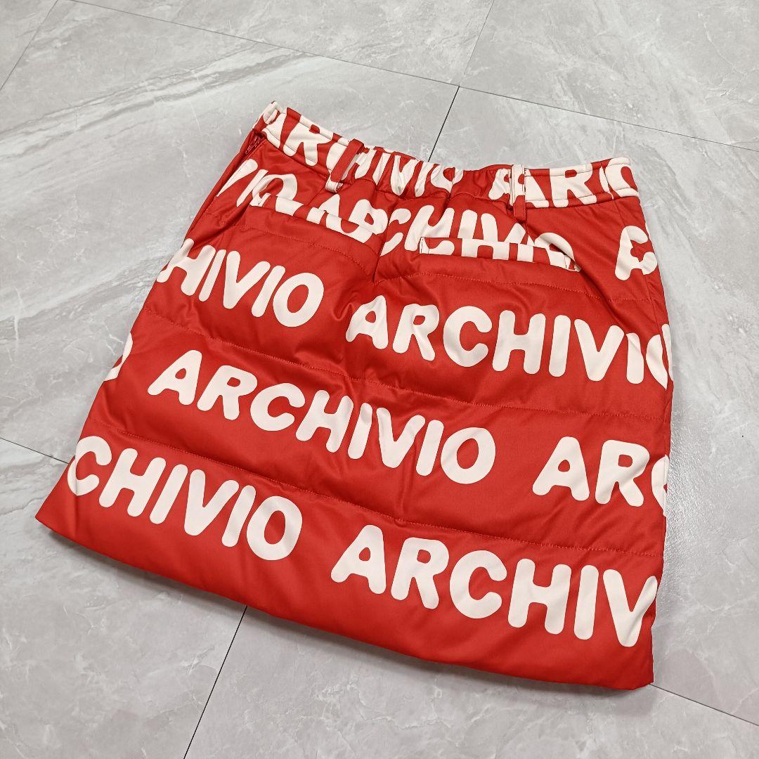 【美品】アルチビオ ARCHIVIO 中綿スカート 秋冬 36 S ゴルフウェア