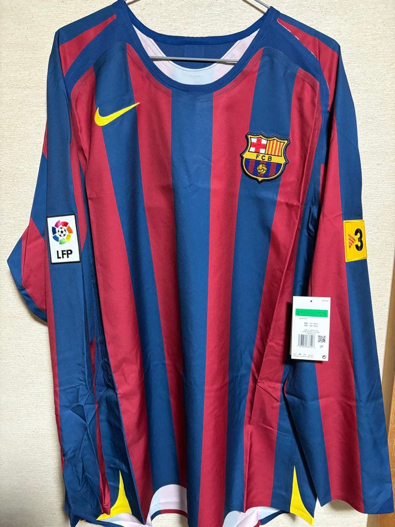 正規品バルセロナ 05-06 ロナウジーニョ10 インポートXL