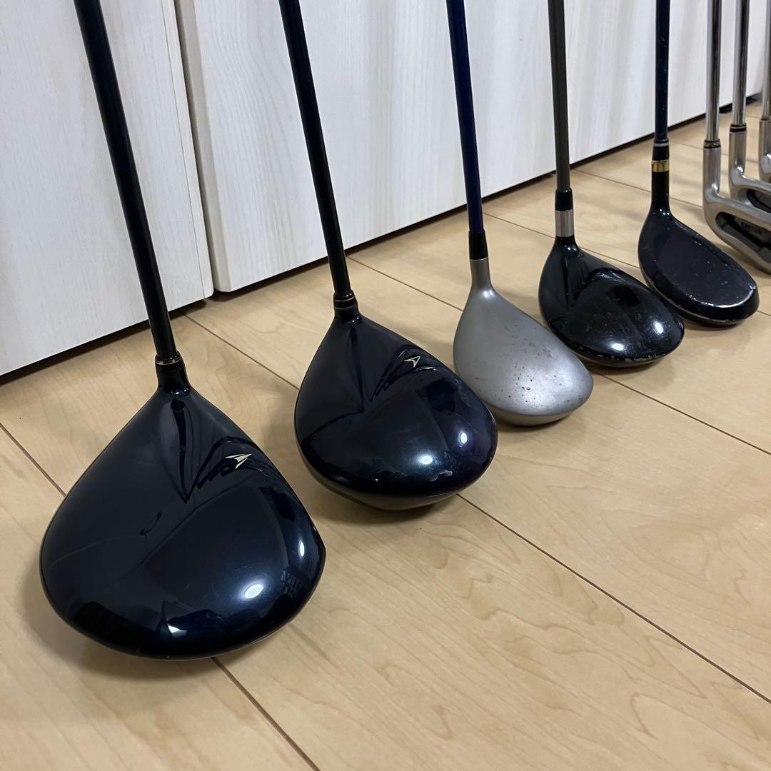 ゴルフクラブ メンズフルセット 初心者セット ゼクシオ多め
