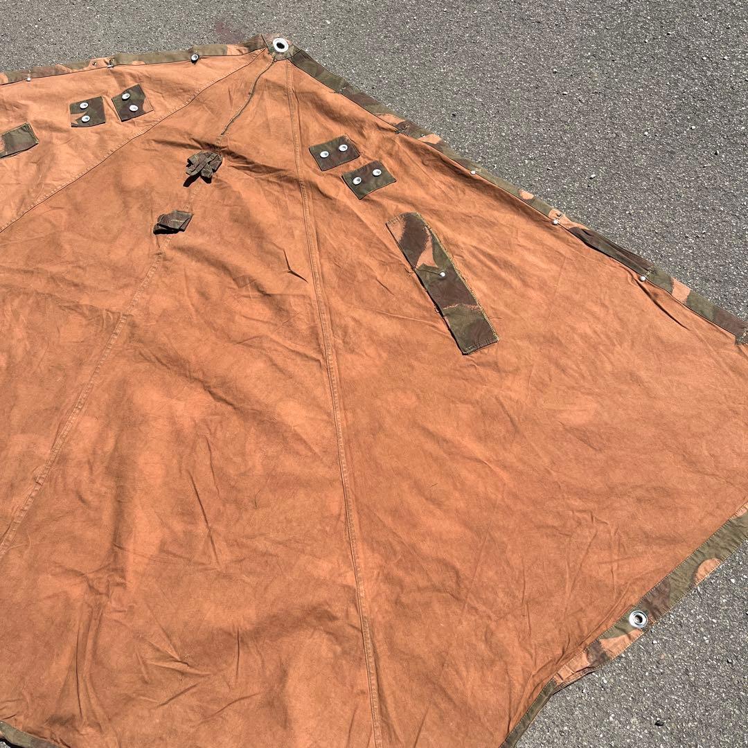 希少、レア品！ハンガリー軍幕　ポンチョテント　単品