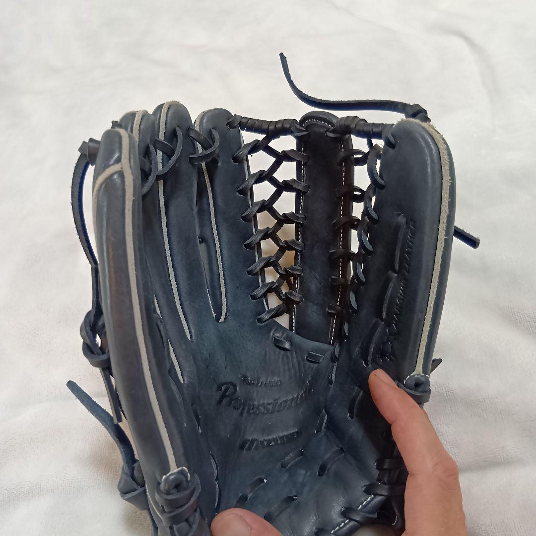 【極美品・イチローモデル】ミズノ 一般軟式グローブ ビューリーグ 外野手用