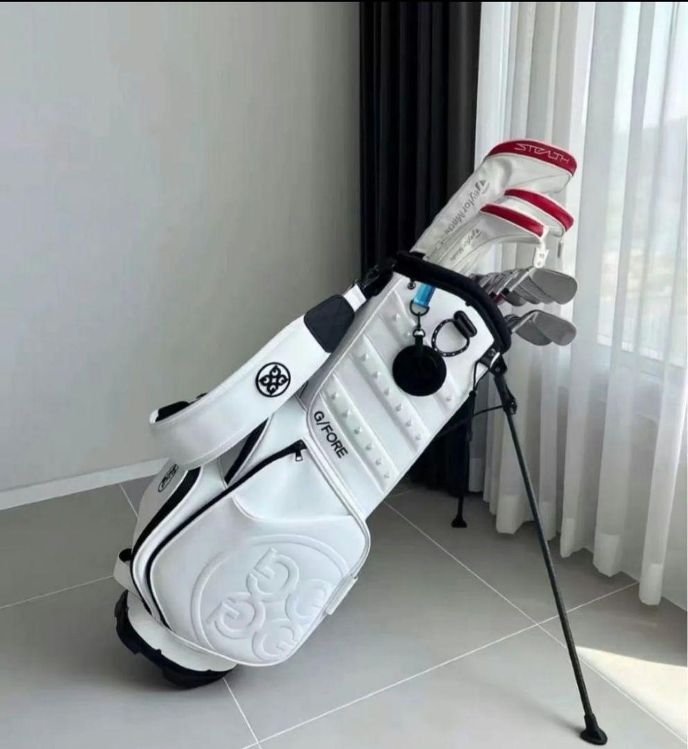 G/FORE ジーフォア　キャディーバッグ　ホワイト キャディバッグ