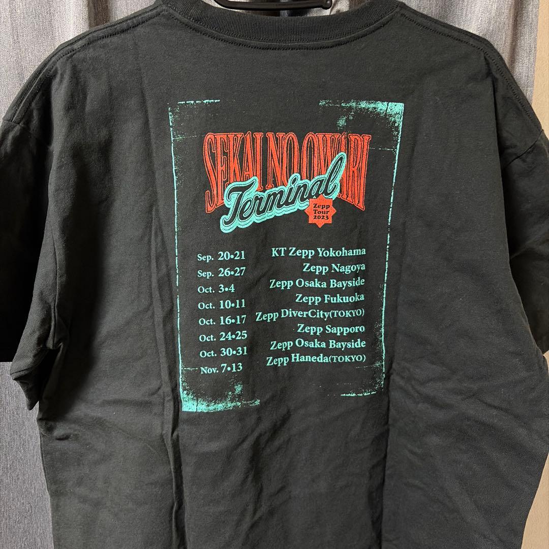 セカオワ TerminalツアーTシャツ　XLサイズ