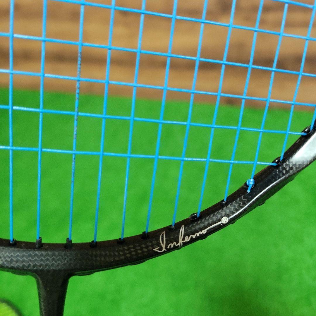 2本セット GOSEN INFERNO PLUS 4U G5 バドミントン