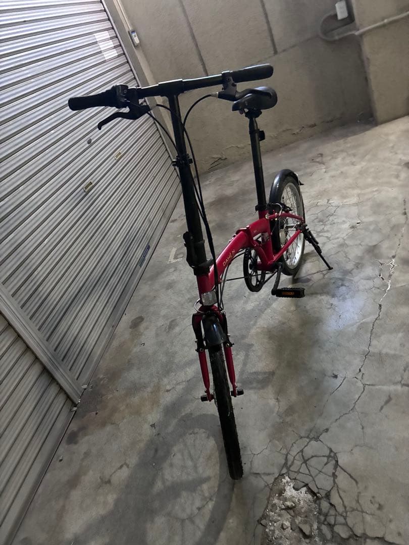 【日暮里引き取り限定】赤　dahon d6