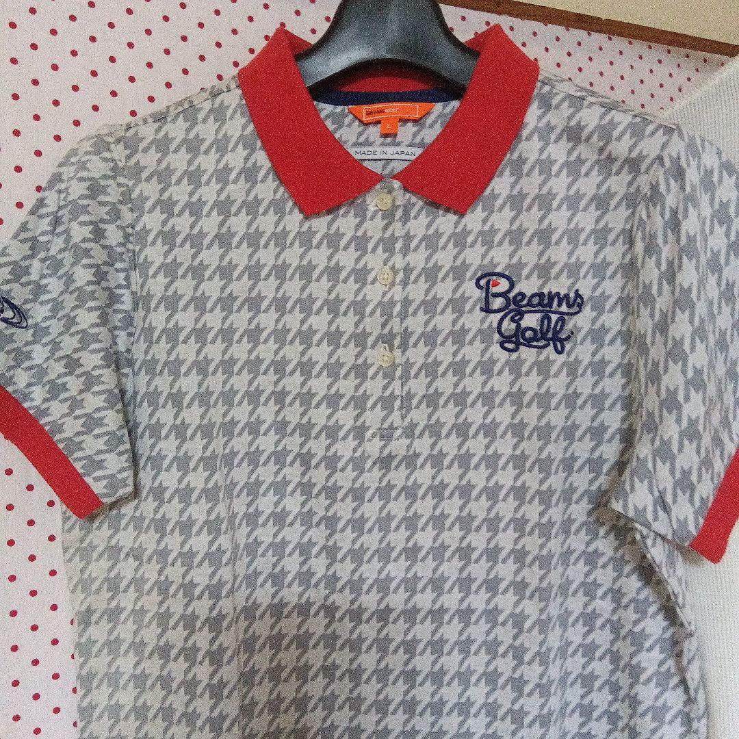 ☆BeamsGolfポロシャツ2点白М赤L★モックネックS★星柄キルトスカートМ