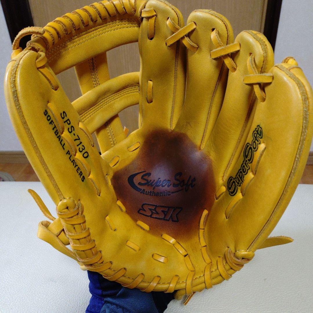SSK　スーパーソフト　一般軟式ソフト用グローブ　美品
