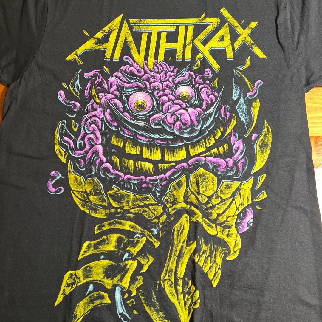M アンスラックス ジャパンリミテッドブラックTシャツ 2026来日公演グッズ