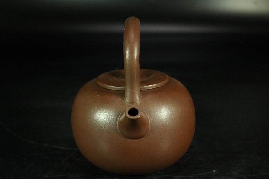 shencu 中国美術 煎茶 紫泥 茶器 急須 在印(K-YC690)