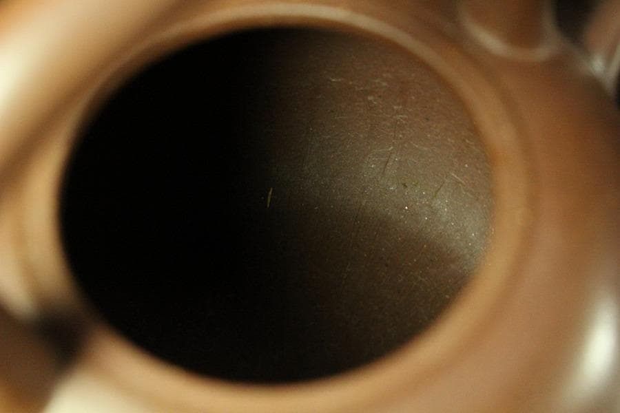 shencu 中国美術 煎茶 紫泥 茶器 急須 在印(K-YC690)