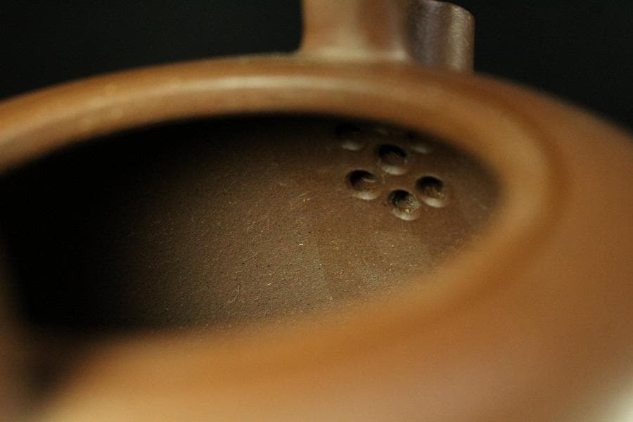 shencu 中国美術 煎茶 紫泥 茶器 急須 在印(K-YC690)