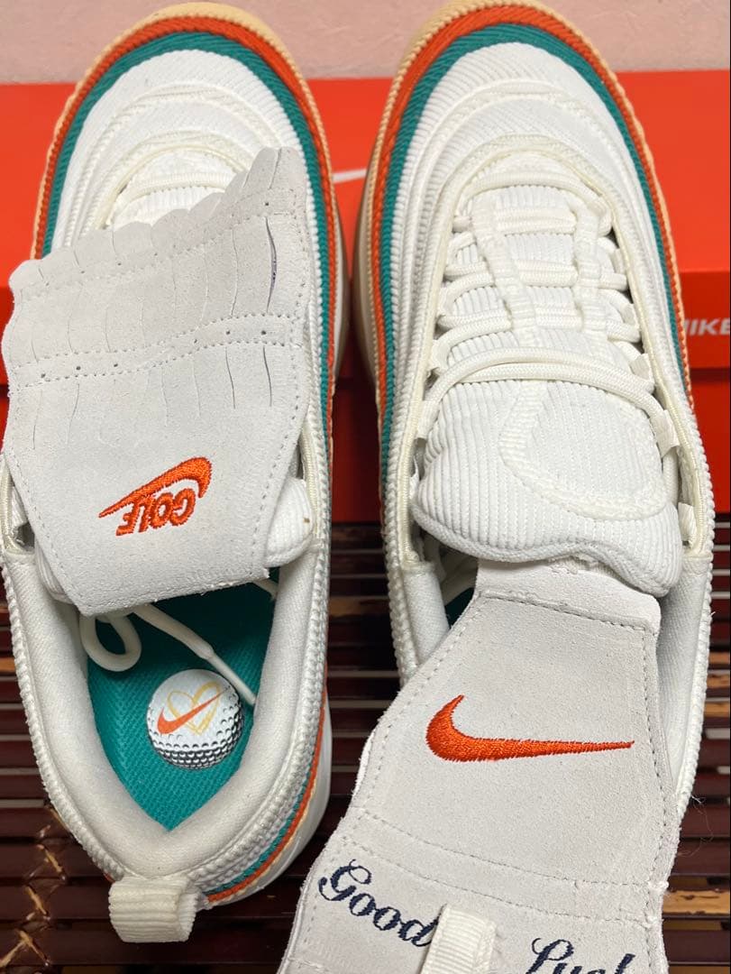 未使用新品AirMax97Golf NRG Celestial GoldUS10