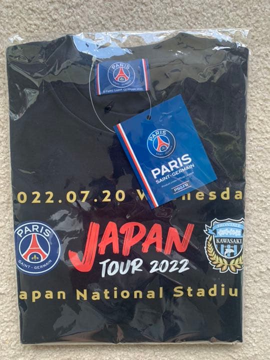 川崎フロンターレ優勝記念！パリサンジェルマン 川崎フロンターレ戦限定　Tシャツ