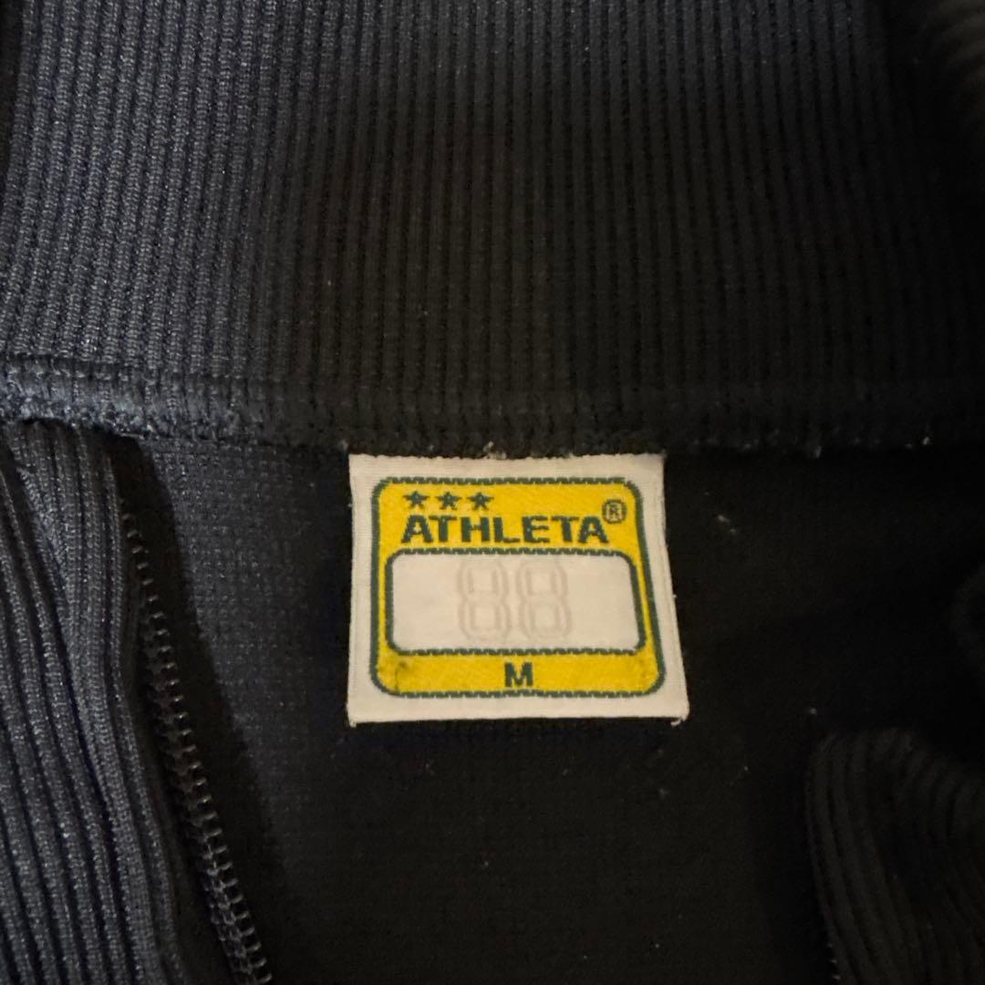 ATHLETA アスレタ　黒　ジャージ 上下セット　Mサイズ