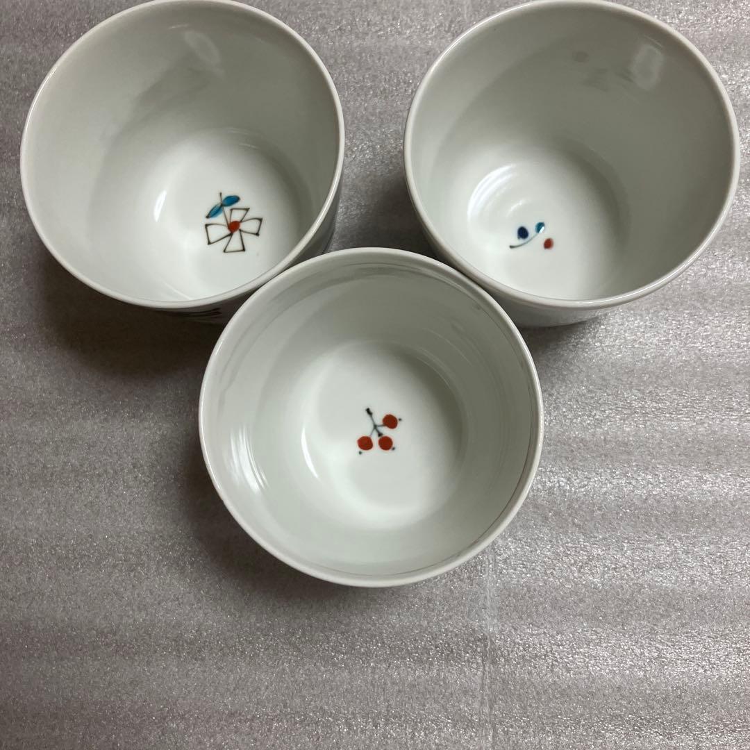 ハチ 内村七生さん　そばちょこ　とりさん3種