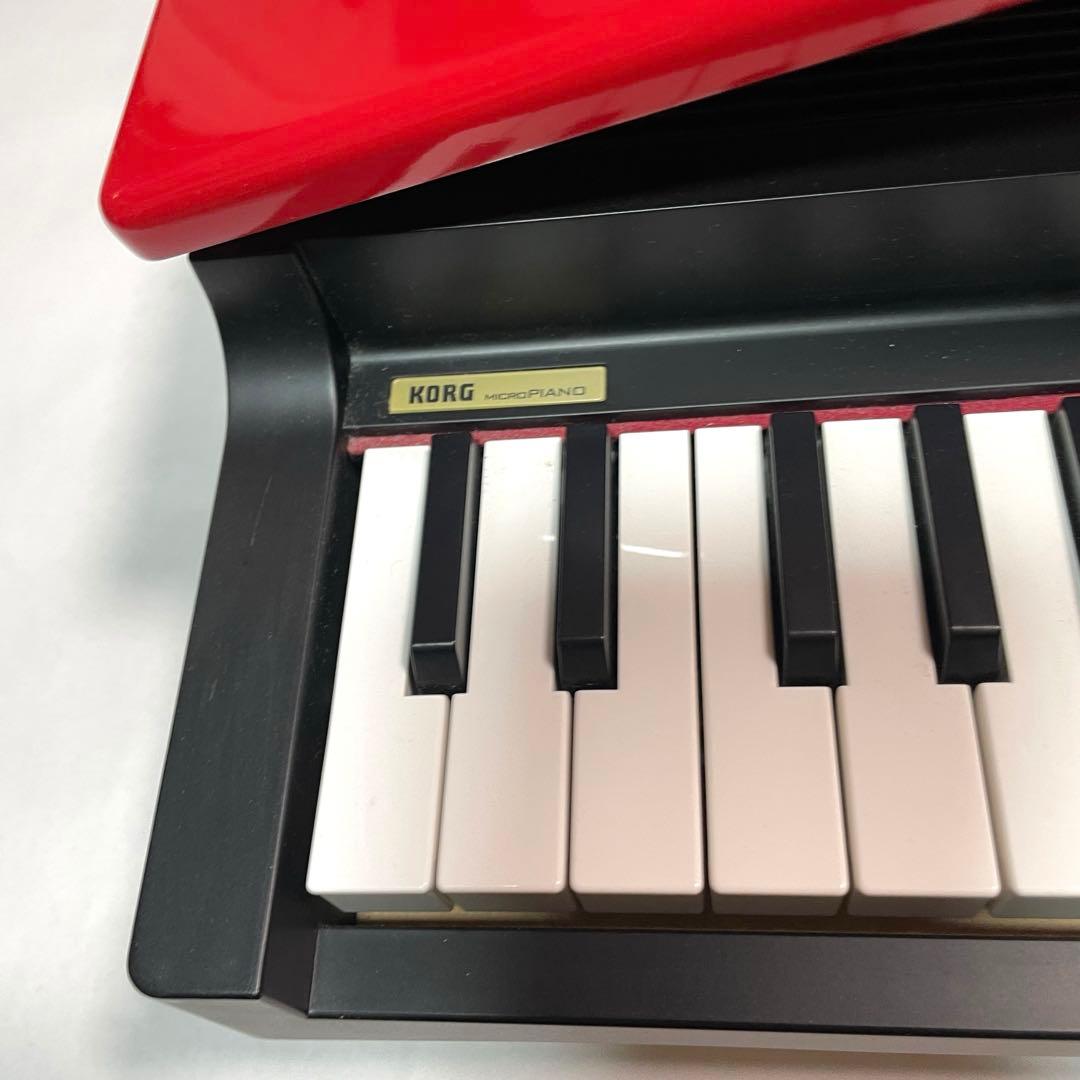 KORG コルグ micro PIANO 電子ピアノ 61鍵盤 アダプタ 説明書