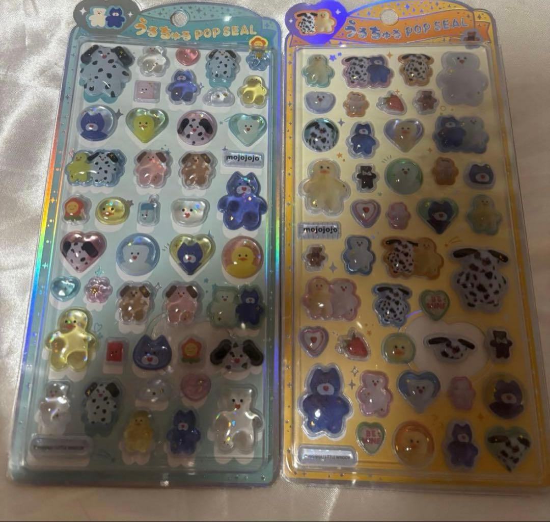 ボンボンドロップシール　正規品　シール モンチッチ　サンリオ　mojojo