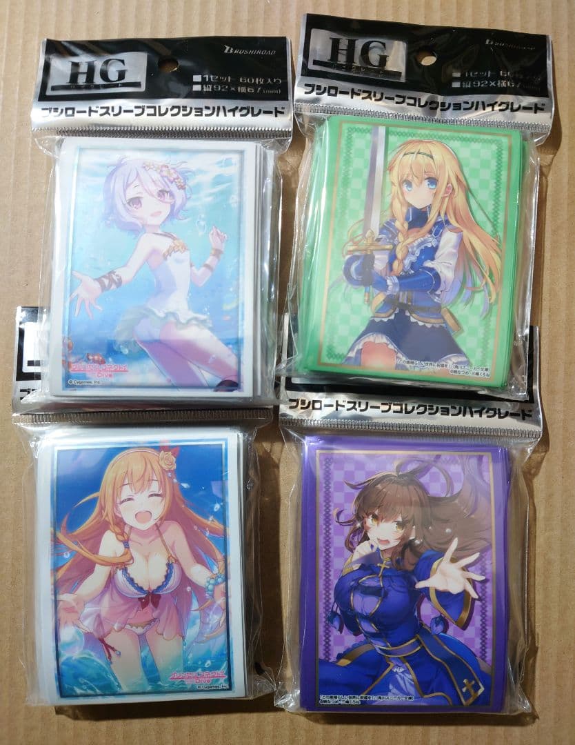 カードスリーブ　アニメ　ゲーム　まとめ　２０個