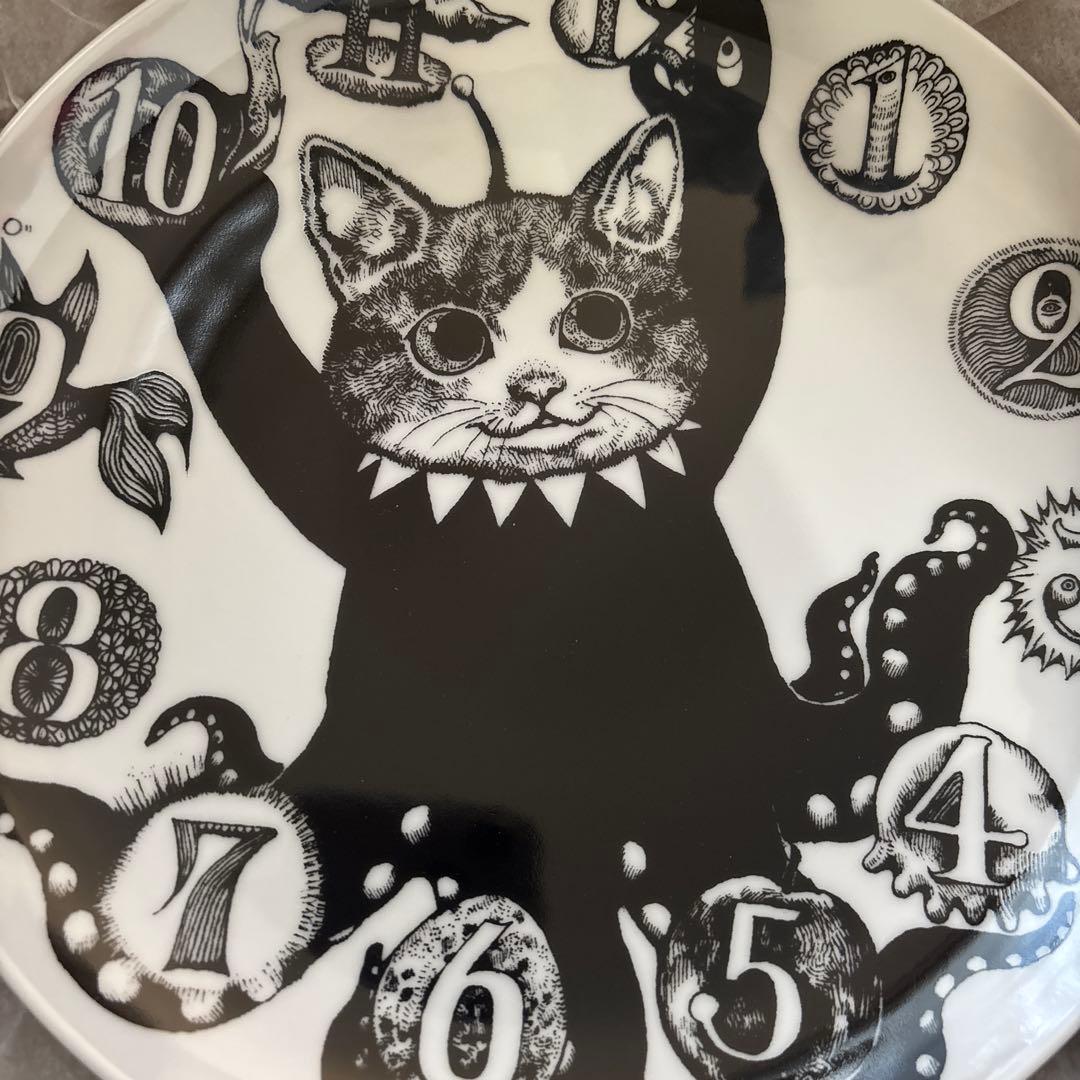 23cm丸皿 GUSTAVEくん　ヒグチユウコ展　　ボリス雑貨店
