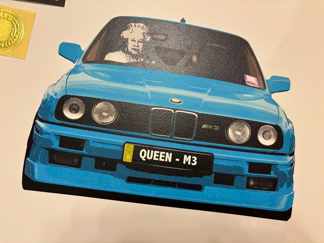 【新品】DEATH NYC 版画 2015年:初期QUEEN - M3(E30)