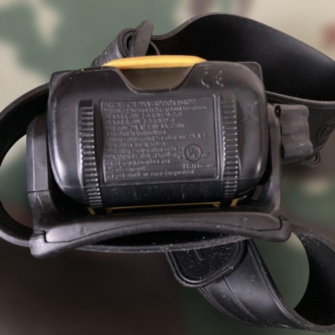 PETZL PIXA 3 ヘッドランプ　ラバーバンド