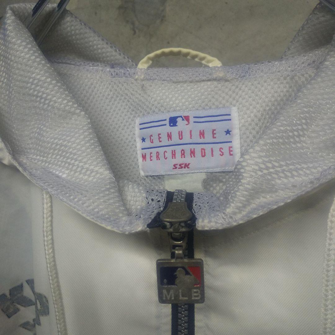 80s 90s MLB ホワイトソックス ナイロンパーカー オフィシャル SSK