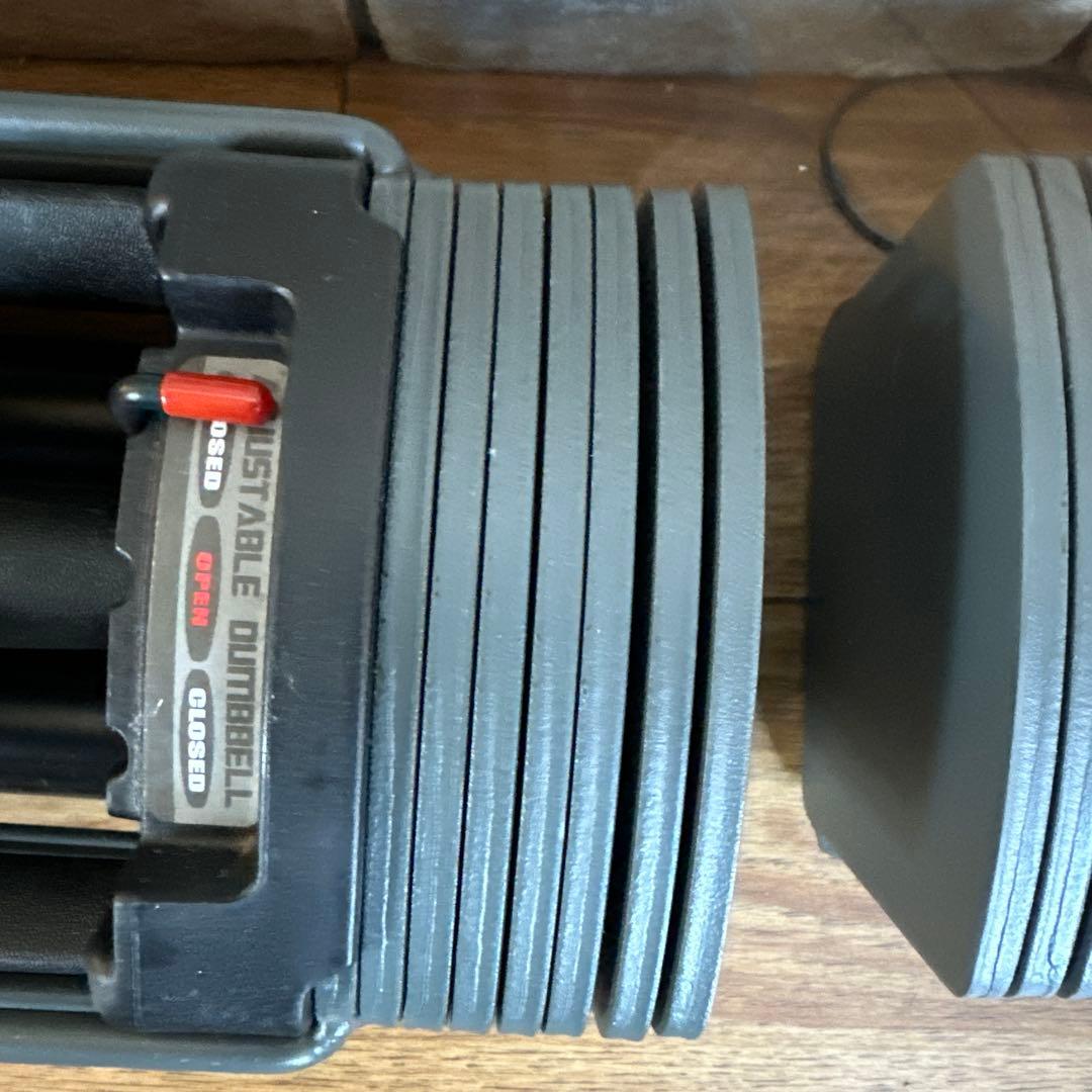 美品　TOPFILM 可変式ダンベル 26kg 1個　①