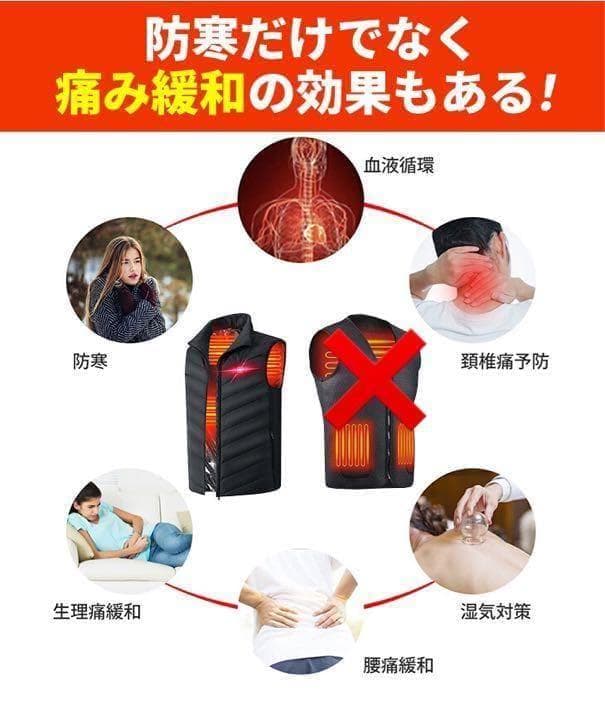 ★電熱ベストで極寒ゴルフも暖かい!★ だからしっかり振れて飛距離&スコアUP!