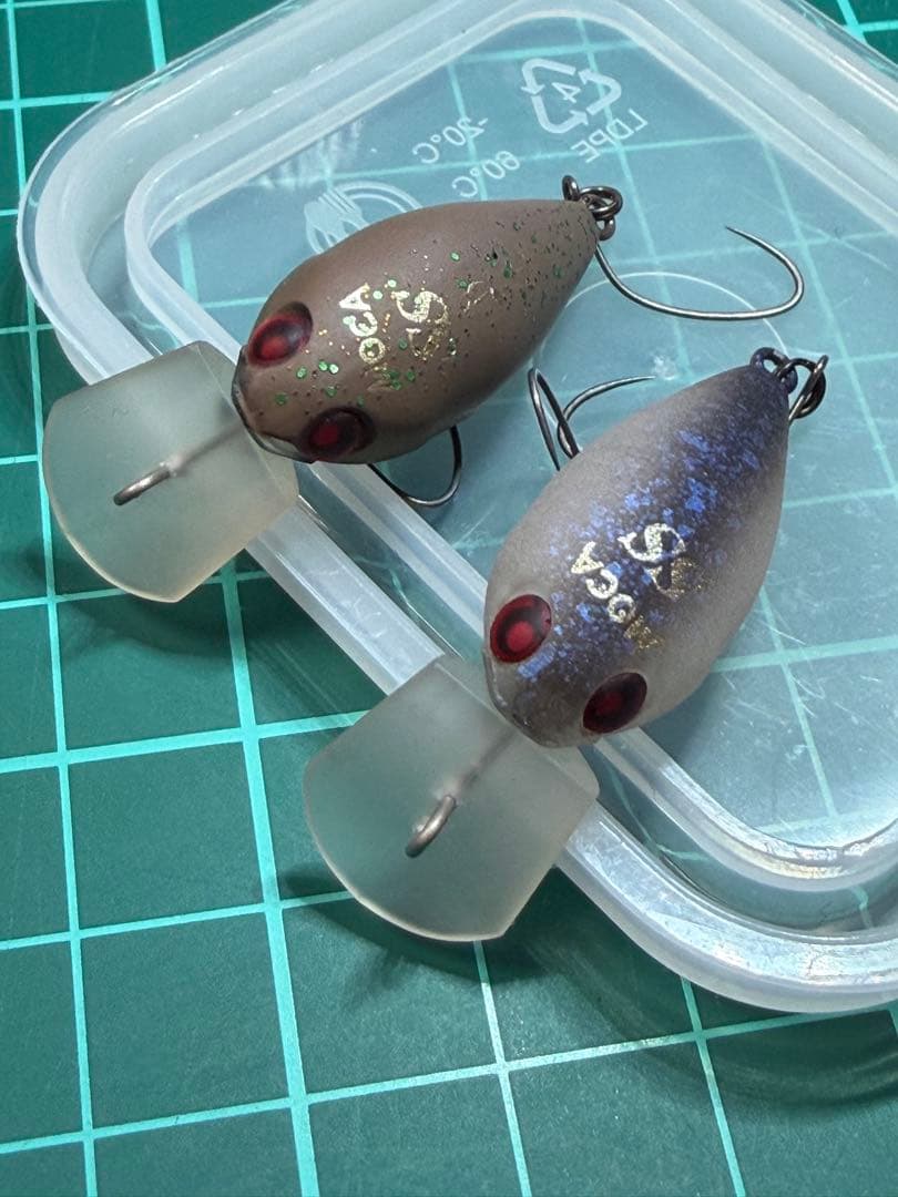 ロデオクラフト　モカDRSS SRSS 黒まんじゅう　ラーテル　エリアトラウト