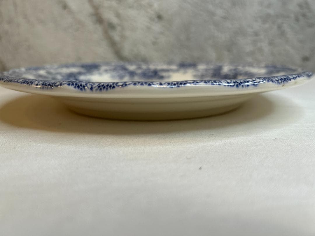 ZARA フローラル アースンウェア プレートセット 花柄 食器 ブルー