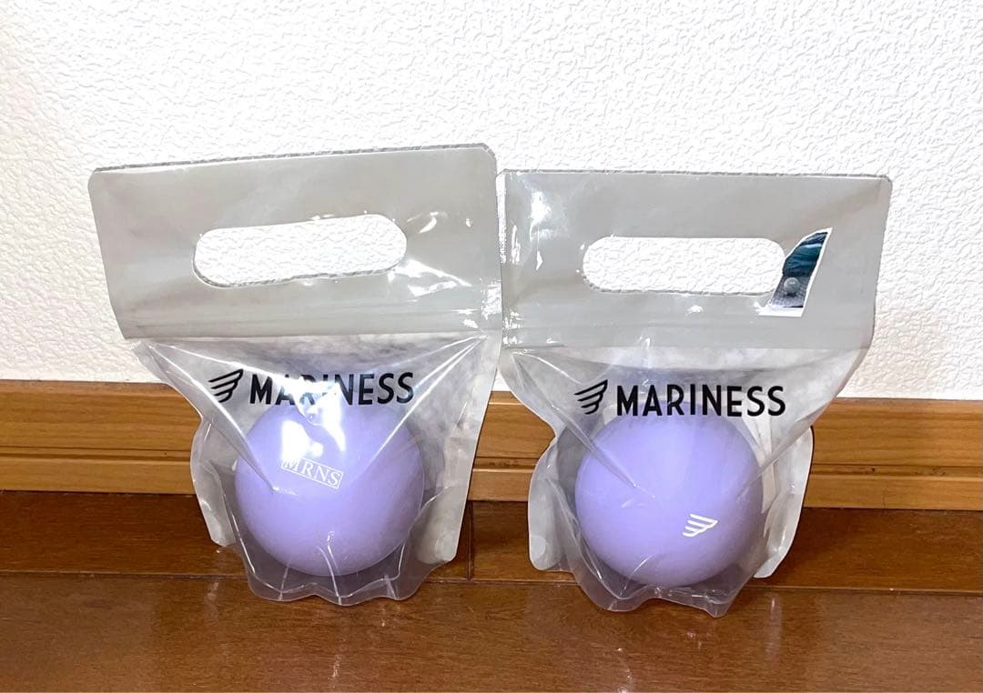 【限定色】MARINESS パープル　ダンベルボール 2個セット