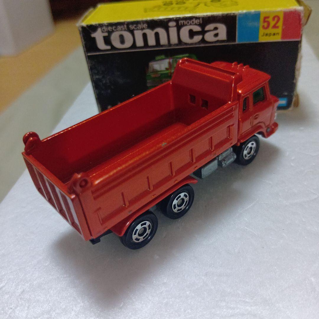 トミカ黒箱　日野ダンプカー 1/102　オレンジカラー　日本製　本体極上品です。