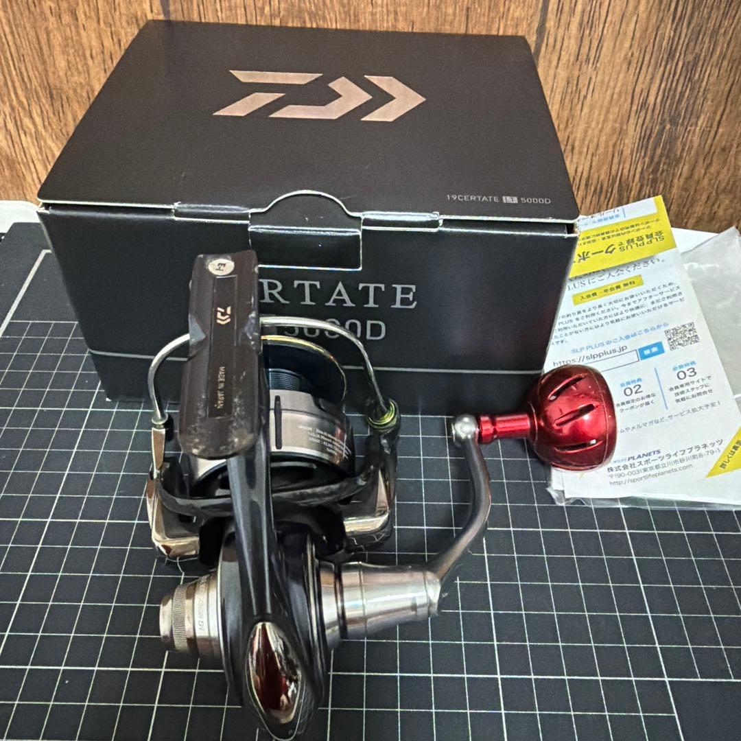 DAIWA 19 CERTATE LT5000Ｄ　スピニングリール　SLP ノブ