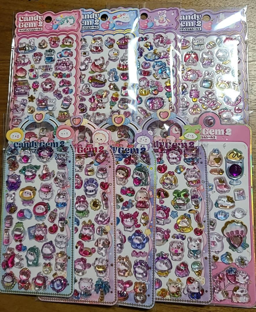 キャンディジェムシール　まとめ売り　13枚