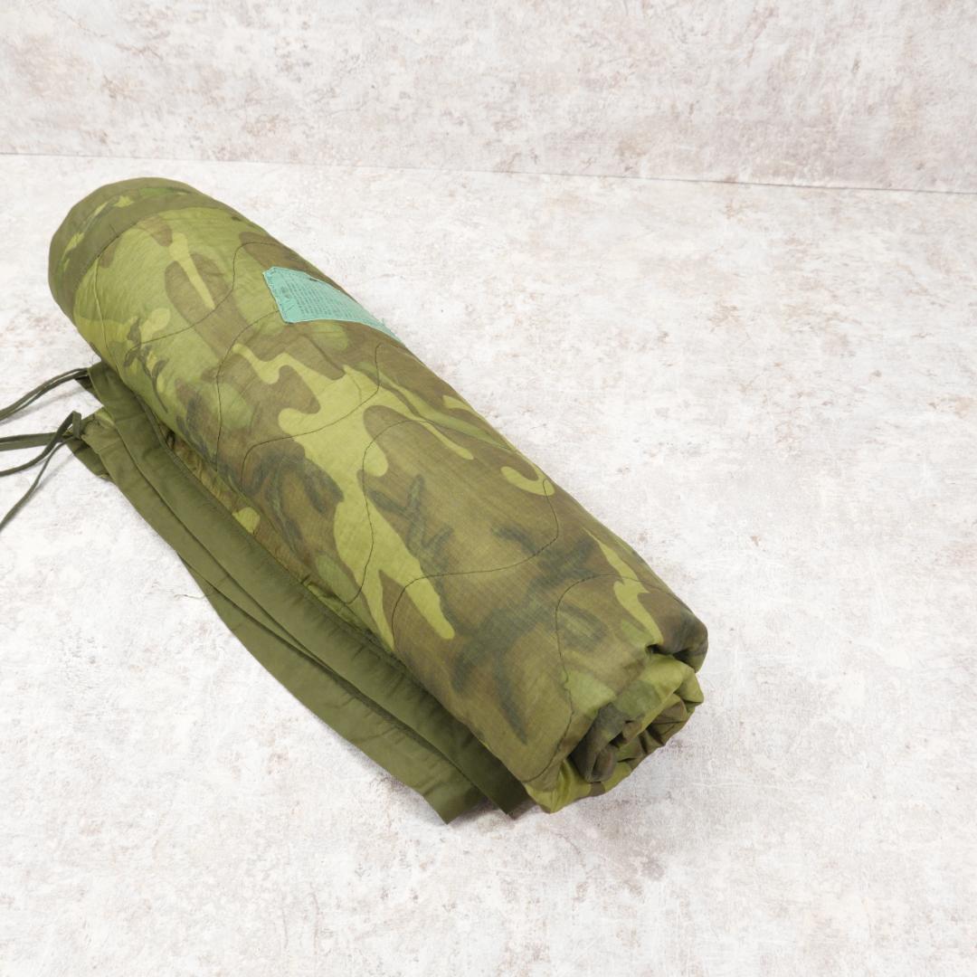 70s US Army ポンチョライナー カモフラ ヴィンテージ 実物 1