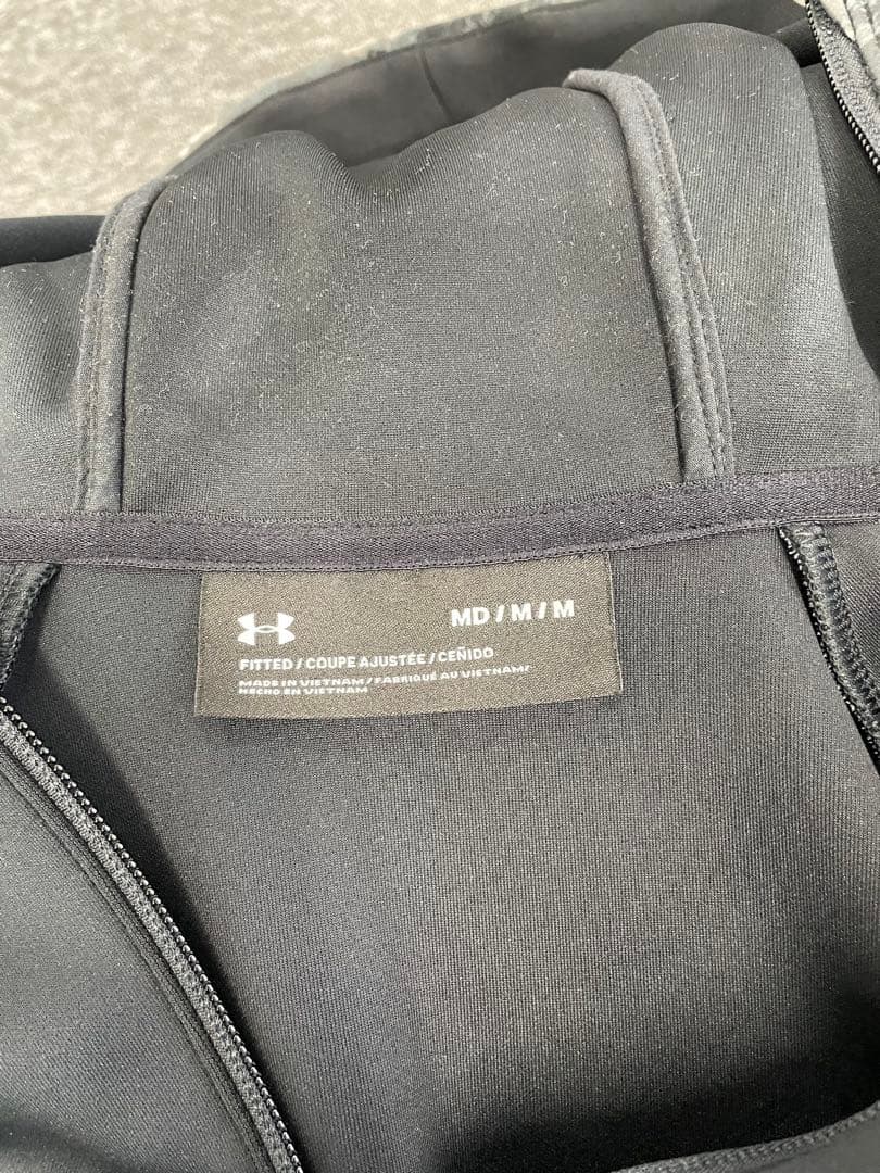 UNDER ARMOUR フルジップジャケット グレー/迷彩　セットアップ